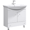 Тумба с раковиной Аqwella Franchesca FR0108 Белый