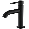 Смеситель для раковины Abber Wasser Kreis, черный матовый, AF8110B