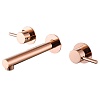 Встраиваемый смеситель Abber Emotion, розовое золото, AF88121RG