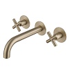 Смеситель Abber Wasser Kreis скрытого монтажа, матовое золото, AF81121G
