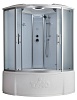 Душевая кабина Timo, 130х130, T-6635 Silver Fabric
