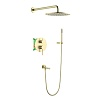 Душевая система Timo Saona SX-2379/17SM скрытого монтажа, золото матовое