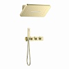 Встраиваемая душевая система Timo Petruma SX-5249/17SM, матовое золото