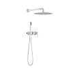 Душевая система Timo Saona SX-2349/16SM скрытого монтажа, белый матовый
