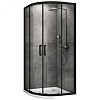 Душевой угол Abber Schwarzer Diamant, 100x100, AG01100B