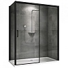 Душевой угол Abber Komfort, 100x130, AG93130B-S102B