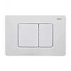 Кнопка смыва ABBER AC0120MW белая матовая