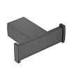Крючок двойной Timo Torne 43012/03 черный матовый