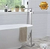 Напольный смеситель для ванны BOCH MANN Albano Brush Nickel, никель матовый, BM8924