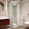 Душевая кабина PARLY Frost, 80x80, FQ811