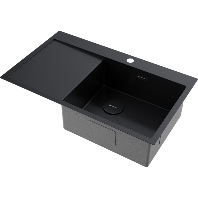 Кухонная мойка Omoikiri Akisame 4997044, графит