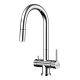 Кухонный смеситель с подключением фильтра Omoikiri Akita-S 4994302, нержавеющая сталь (bn) - изображение 1