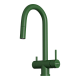 Кухонный смеситель с подключением фильтра Omoikiri Akita-S 4994437, royal green - изображение 1