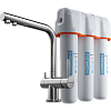 Смеситель для кухни с подключением фильтра Omoikiri Nagano/Pure Drop Lite, поворотный