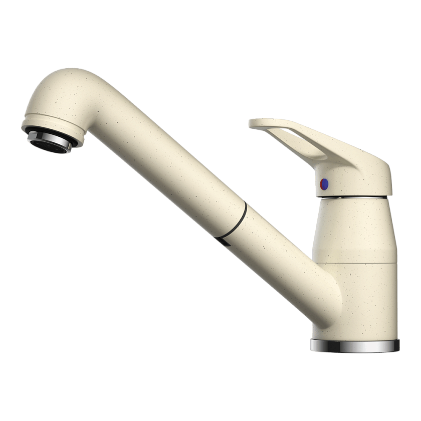 Кухонный смеситель Omoikiri Tateyama-S 4994141, ваниль