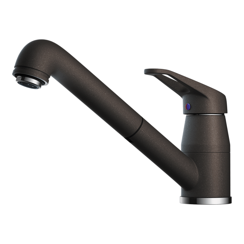 Кухонный смеситель Omoikiri Tateyama-S 4994135, темный шоколад