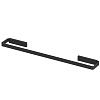 Полотенцедержатель 600 мм. WHITECROSS Cubo black, CU2452BL, черный матовый