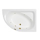 Ванна WHITECROSS AQUARELLA 170x110 0109.170110.100.SOFT.GL, золото - изображение 1