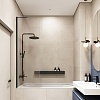 Шторки на ванну Veconi Palau, 90 см, PL84B-90-01-C7