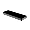 Полка для ванной Black&amp;White, оружейная сталь, 9610GM