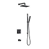Встраиваемая душевая система Black&amp;White, gunmetal, U7567GM