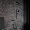 Встраиваемая душевая система Black&amp;White, gunmetal, 7646GM