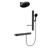 Встраиваемая душевая система Black&amp;White, gunmetal, 9025GM