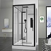Душевая кабина Black&amp;White, 115x90, 8028000