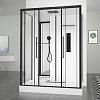 Душевая кабина Black&amp;White, 160x85, 8030000