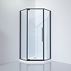 Душевое ограждение Black&amp;White, 90x90, S815 BC-900x900