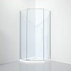 Душевое ограждение Black&amp;White, 100x100, 8151000CC