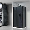 Душевое ограждение Black&amp;White, 80x100, 8181000G