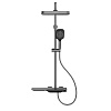 Душевая стойка Black&amp;White, оружейная сталь, 7023MG