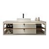 Тумба с раковиной Black&amp;White, 150 см, AV707.1500 WHITE