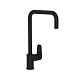 Кухонный смеситель Vitra Flow Soft A4342636EXP, черный матовый - изображение 1