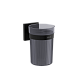 Стакан для ванной Vitra Root A4480636, черный матовый - изображение 1