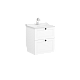 Тумба с раковиной Vitra Root Classic 68848, 56, белый матовый - изображение 1