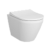 Унитаз Vitra Integra Round, подвесной, 7041B003-0075