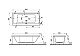 Ванна Vitra Neon 52540001000, белый матовый - изображение 3