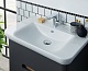 Тумба с раковиной Vitra Sento 60836, 70, матовый антрацит - изображение 2