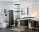 Тумба с раковиной Vitra Sento 60836, 70, матовый антрацит - изображение 5