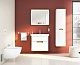 Тумба с раковиной Vitra Sento 60824, 70, белый матовый - изображение 3