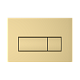 Панель смыва Vitra Root Square 740-2324 золото - изображение 1