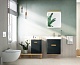Тумба с раковиной Vitra Sento 60834, 55, матовый антрацит - изображение 4