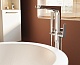 Напольный смесители для ванной Vitra Root Round A42741EXP, хром - изображение 2
