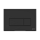 Панель смыва Vitra Root Square 740-2311, черный матовый - изображение 1