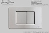 Клавиша слива Iberica Blanca Inox-C, хром матовый, IB.B011.003.002
