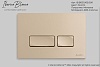 Клавиша слива Iberica Blanca Esti-R, золото матовое, IB.B021.005.000