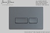 Клавиша слива Iberica Blanca Esti-R, серый/графит матовый, IB.B021.008.000