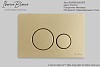 Клавиша слива Iberica Blanca Inox-O, золото матовый, IB.B081.005.003